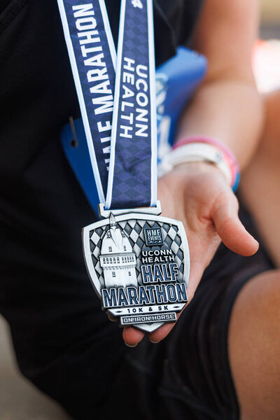 UConn Health Half Marathon Medal Running 10k 5k Award