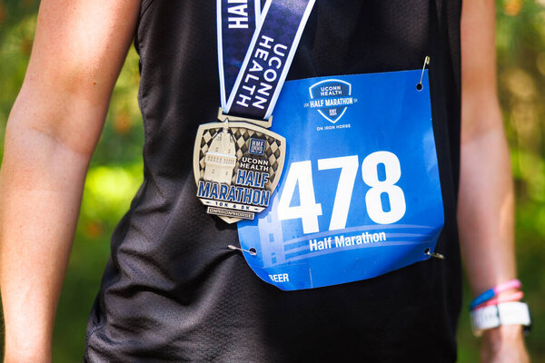 UConn Health Half Marathon Medal Running 10k 5k Award