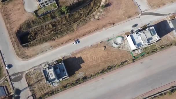 Drone View Desde Altura Superior Incluye Calle Principal Bulevar — Vídeos de Stock