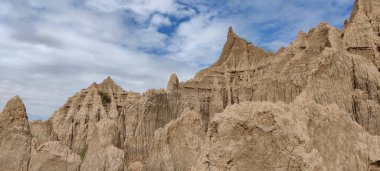 Dağ Kaya Yapıları Gibi Hathiya Kanyonları Sohawa Punjab Pakistan Manzarası