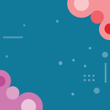 soyut renkli çember arkaplanı, modaya uygun sosyal medya posta şablonu, alıntı tasarım broşürü