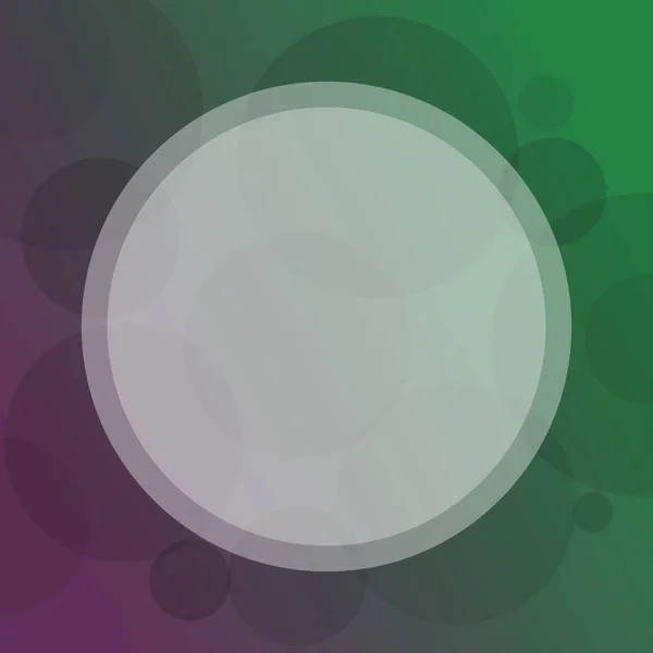 Abstract Kleurrijke Cirkels Achtergrond Nieuwe Trendy Social Media Quote Post — Stockfoto