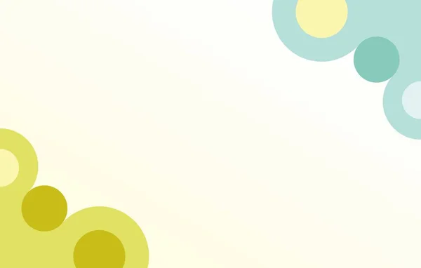 Mooie Trendy Template Kleurrijke Cirkels Achtergrond Behang — Stockfoto