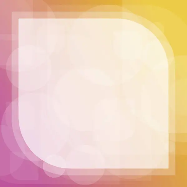 Beautiful Trendy Gradient Social Media Template Elegant Colorful Circles Background — Stock Photo, Image
