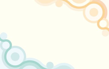 Zarif, soyut daireler arka plan şablonu duvar kağıdı