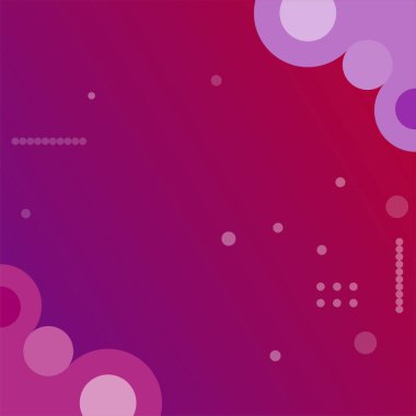 Düzenlenebilir Moda gradyan sosyal medya şablonu, renkli daireler arkaplan kağıdı