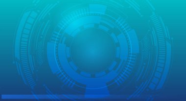 Gelecekçi Soyut Mavi Arkaplan Duvar Kağıdı şablonu