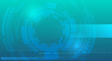 Gelecekçi Soyut Mavi Arkaplan Duvar Kağıdı şablonu