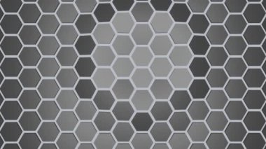 Dalga altıgenli kusursuz desen