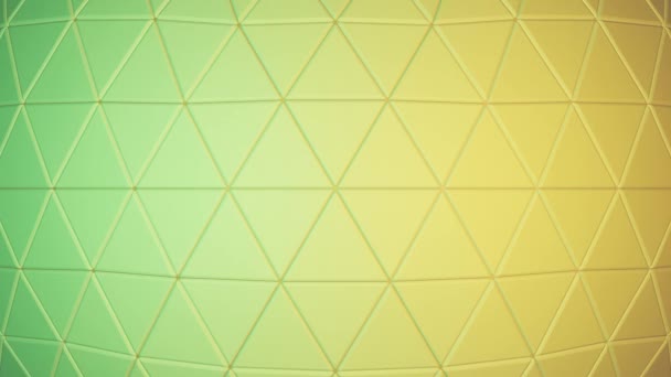 緑黄色の抽象的な背景 — ストック動画