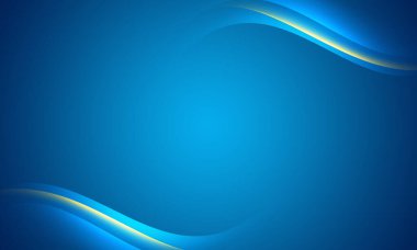 Dalgalı çizgileri olan soyut mavi arkaplan.