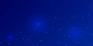 Vektör soyut teknoloji arka planı. iletişim ve ağ bağlantısı kavramı.