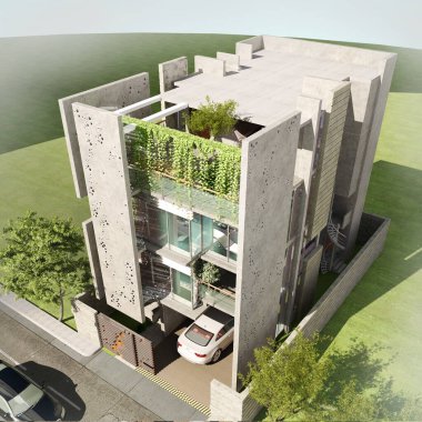 dış, modern, tasarım, mimari, ev, ev, bina, stil, çağdaş, dış mekan, 3d, konut, inşaat, yapı, duvar, konsept, teras, arka plan, villa, lüks, bahçe, çimen, manzara, bina, yeni, gökyüzü, konut, illu