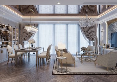 Şık İnziva Salonu Oluşturmak Ev Dekorasyonu Zarafetiyle