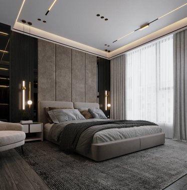 Rahatlatıcı bir yatak odası yaratmanın 6 yolu. Yaşam tarzı, modern, aydınlatma.