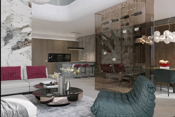Stylish Living Room Interior Design Ideas Better Living — Stock Photo, Image