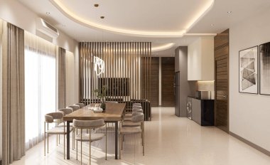 Moda, Yemek Odanızın Dekorasyonundaki Son Modayı Buluyor