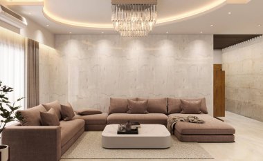 Moda Halıları Oturma Odası İç Tasarımı İçin Doğru Halıyı Seçiyor