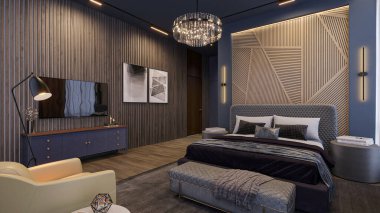 Lüks Oda Odanızı Lüks Geri Dönüşümlü Lüks İç Tasarım Mobilyaları ve Moda Fonksiyonlu Duvar Tasarımı Fikirlerine Çeviriyor