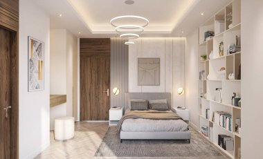 Mobilyalı Mobilyalı Çağdaş Yatak Odası Tasarımı ve Konforlu Yatak Rehberi