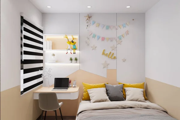 Electric Style Child Bed Room Looks like Baby Dram Land