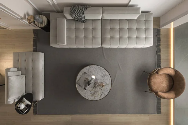 Comfort Meets Functionality Optimizing Furniture Arrangement in the Living Room