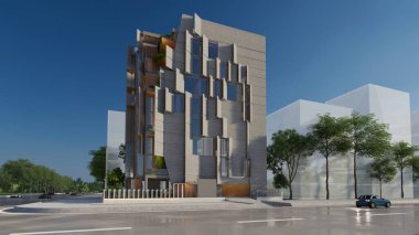 Başarı Kulesi Gökdelen Ofis Binasının Gücünü ve Güzelliğini Açılıyor