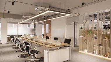 Çağdaş Toplantı Odası Etkileyici İletişim Tasarımı