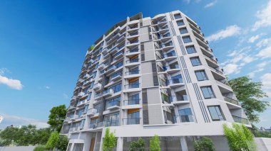 Modern İnşaat Mimarisinin Geleceğe Bakış 3B Sunumları