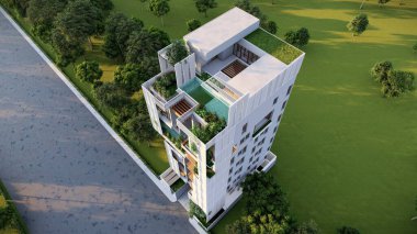 Modern Mimari İnovasyonların Yenilikçi Boşlukları 3B Sunumları