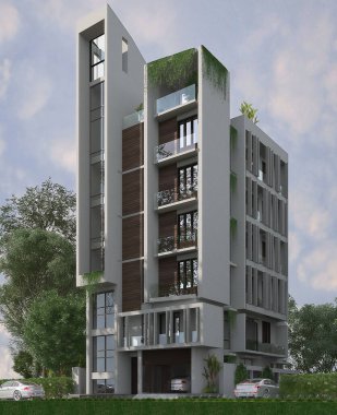 Etkileyici Binalar İçin Mimari Görkemli Dış Tasarımlar