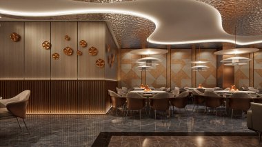 Nighttime Charm Tasarım Mahrem ve Davetkar Restoran Alanları