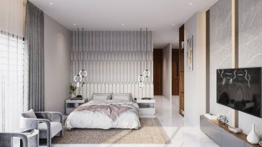 Minimalist Tasarımlı Modern ve Şık Bir Yatak Odasına Ulaşmak