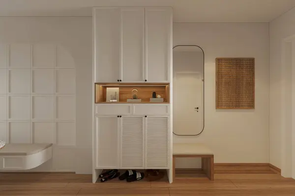 Modern closet shoe Cabinet for Interior Living Room