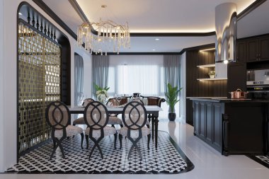 Ev Kalın ve Estetik İçin Güzel Modern Minimalist İç Tasarım