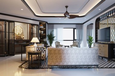 Konforlu Modern Minimalist Ev Tasarımı Cesur, Renkli