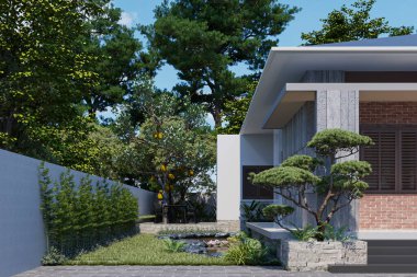 Şehir Kaçışı Villa 'nın şaşaalı dış yüzünü geziyor.