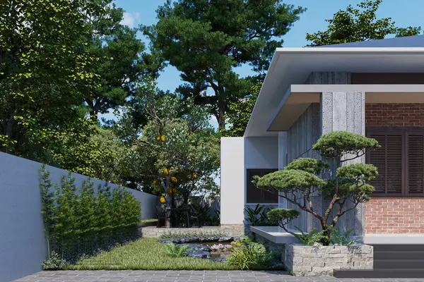 Şehir Kaçışı Villa 'nın şaşaalı dış yüzünü geziyor.