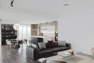 Gösterişli Basitlik Oturma Odanızı Temiz Çizgiler ve Çağdaş İçiyle Modernize Edin