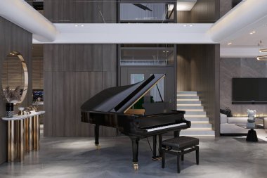 Modern Moda İçi Piyanosu