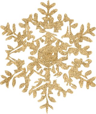  Kar tanesi parıltısı. Şeffaf arkaplanda izole edilmiş altın parıltılı kar tanesi dokusu. Altın kar tanesi. Vektör illüstrasyonu