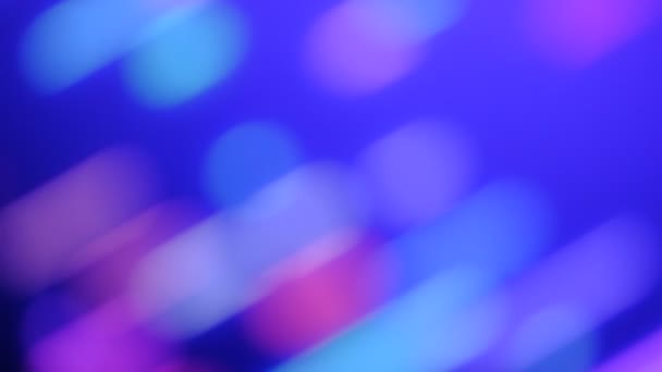 Різнокольоровий Фоновий Боке Взятий Світла Світлодіодного Екрану Розмиває Зображення Велику — стокове відео