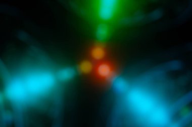 Bokeh ışığın bulanık arkaplanı gökyüzünden fotoğraf çekerken LED ekranı arka plan olarak ya da çeşitli teknik uygulamalarda kullanılabilir. Çeşitli renklerde bulunabilir: mavi, yeşil, kırmızı, mor