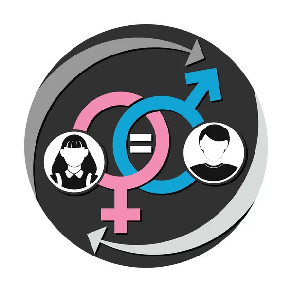 Cinsiyet eşitliği kavramı, feminist hareketin ilkelerini, hoşgörüyü, eşitliği ve çeşitli cinsiyet işaretleri ve sembollerle sembolize edilen tüm cinsiyetler için fırsatları destekleyen ilkeleri benimsemektedir..