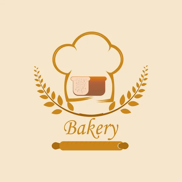Box Bread Chef Illustration Vector Can Used Dsigen Logo Sticker — Stock Vector