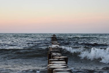 Baltık Denizi, ahşap iskele