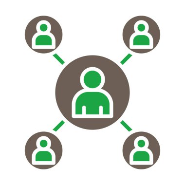 İş adamlarının vektör illüstrasyonu