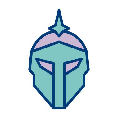 Şövalye zırhı. Vektör. zırh işareti