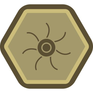 çiçek simgesi, vektör illüstrasyonu