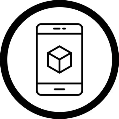 hareket eden telefon vektör çizim